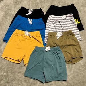 Boys’ Assorted Color Shorts Set-Size 9-12months